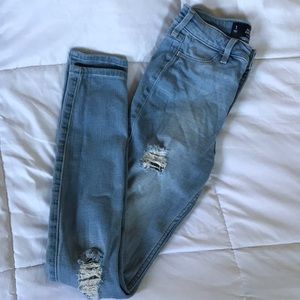 Hollister jean legging highrise